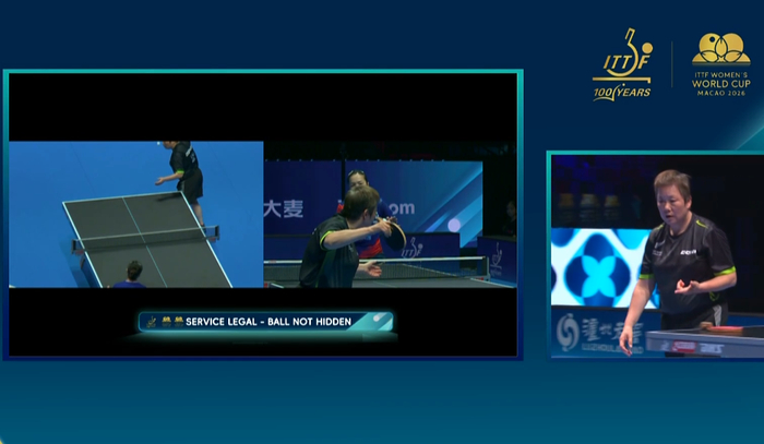 64岁华裔乒乓球选手李春丽澳门世界杯赛场惊险对